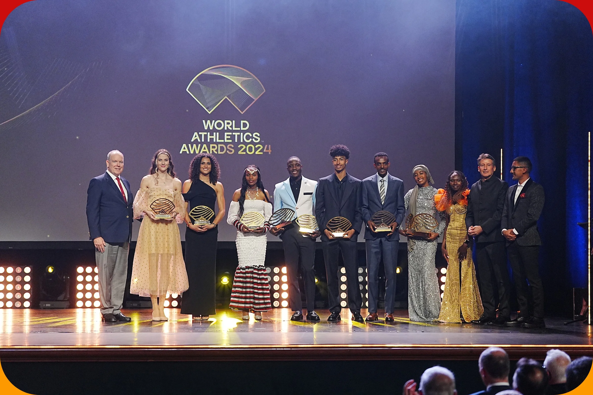 Letsile Tebogo, Sifan Hassan Bag 2024 Athlete of the Year Awards