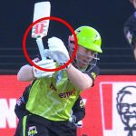 BBL 2025: David Warner's Bat Breaks And Hit Him On The Head