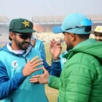 Watch: Babar Azam Encourages Muhammad Hurraira Ahead Of His Test Debut