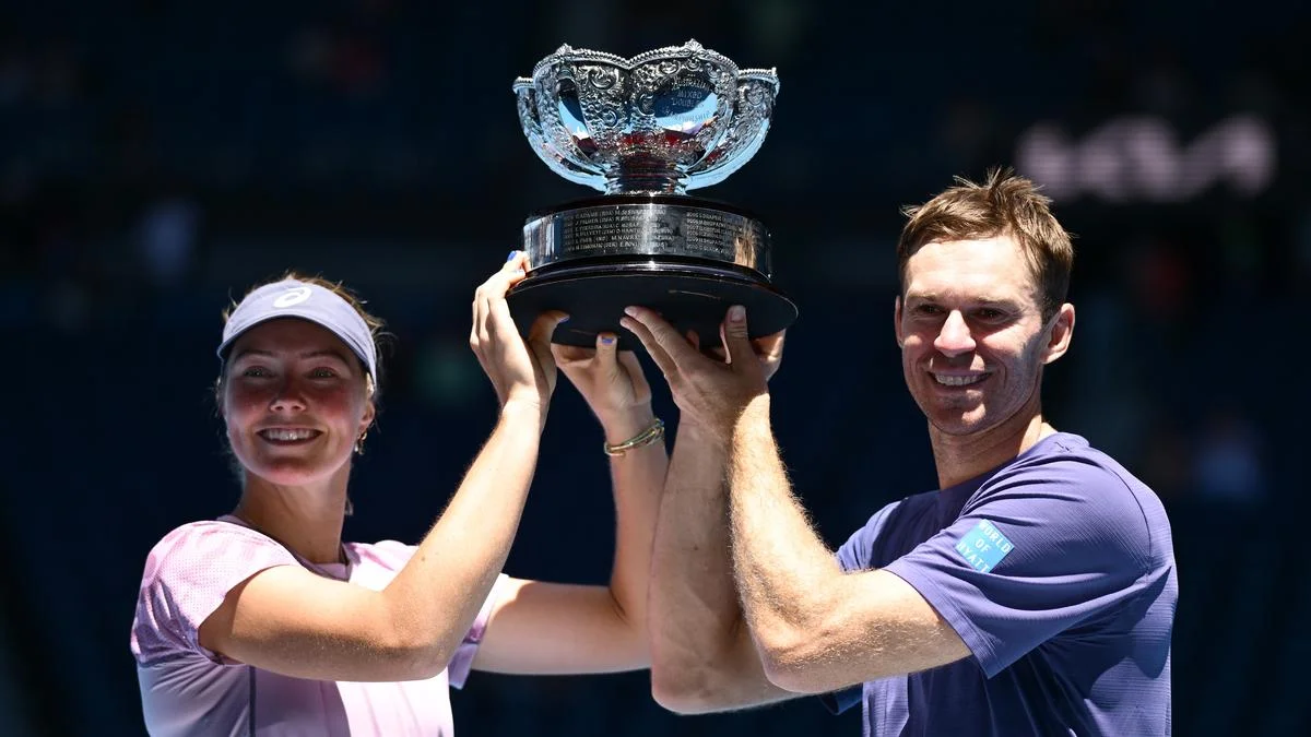 Australian Open 2025: Olivia Gadecki, John Peers Claim Mixed Doubles Title