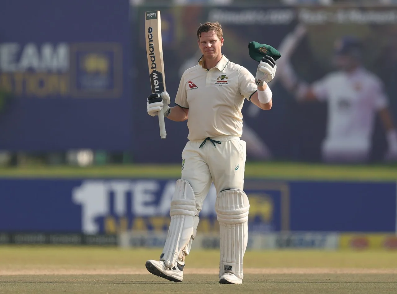 Steve Smith Comes Back With Another Ton Against Sri Lanka (Credits- ESPN)