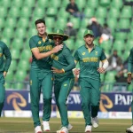 South Africa's Fielding Coach Stepped In Field