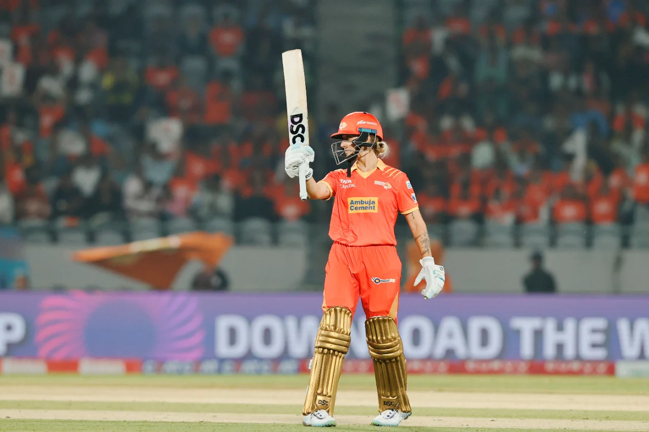 GGW vs UPW WPL 2025: GGs First Successful Chase By 6 Wickets (Credits-ESPN)