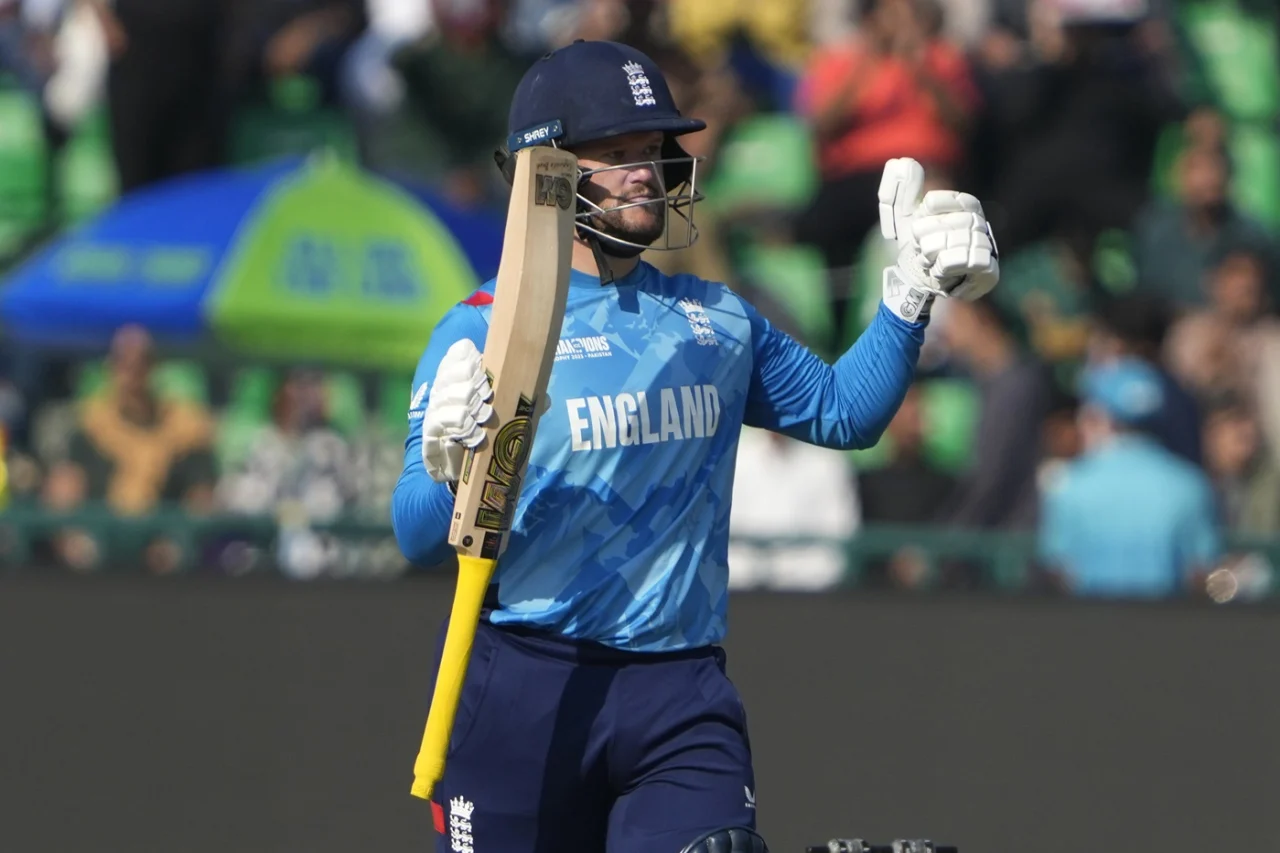 Champions Trophy 2025: Ben Duckett's Smashing Hundred