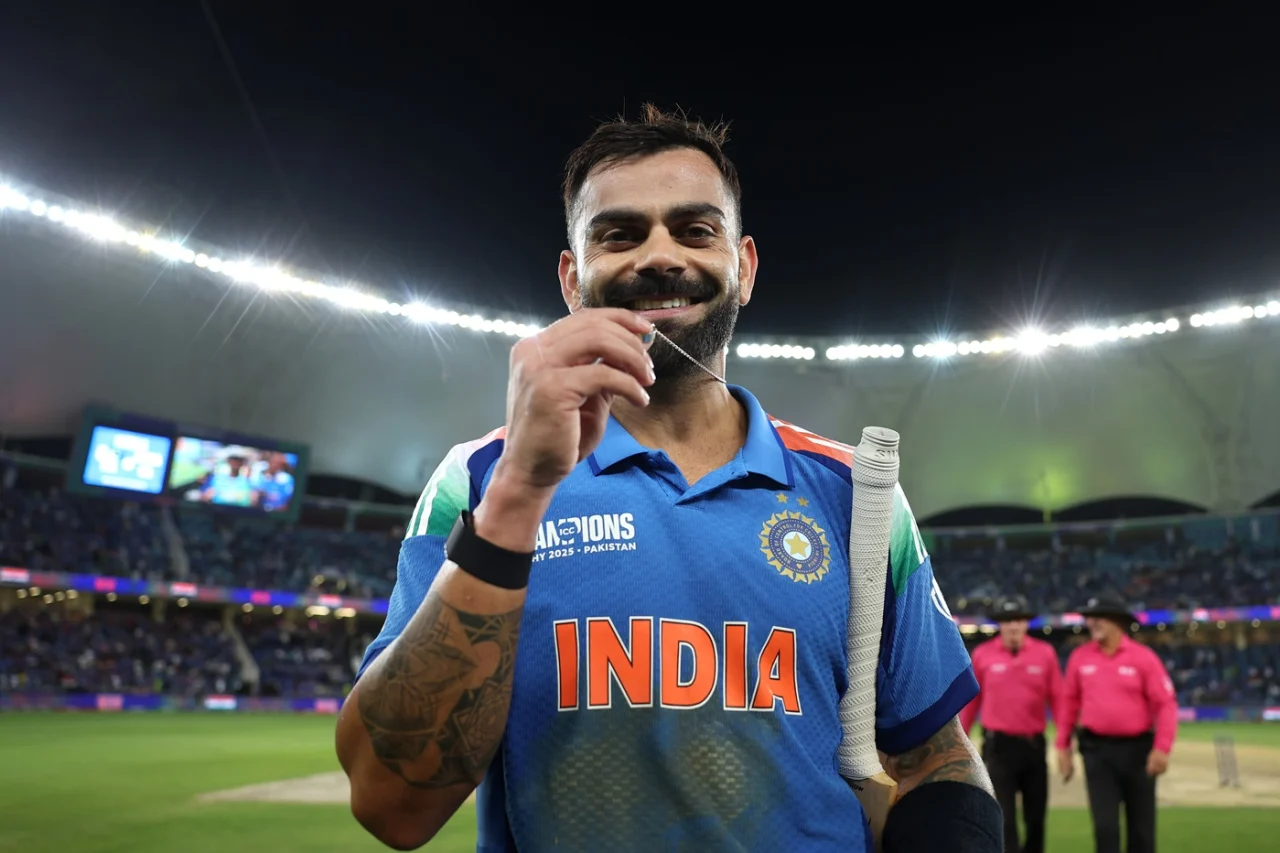 Virat Kohli Could Have Missed Century In IND vs PAK Champions Trophy (Credits-ESPN)