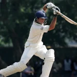 A Cricket Player Playing Cricket