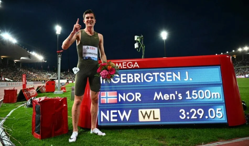 Norway's Jakob Ingebrigtsen Sets World Record At Lievin Indoor Meet