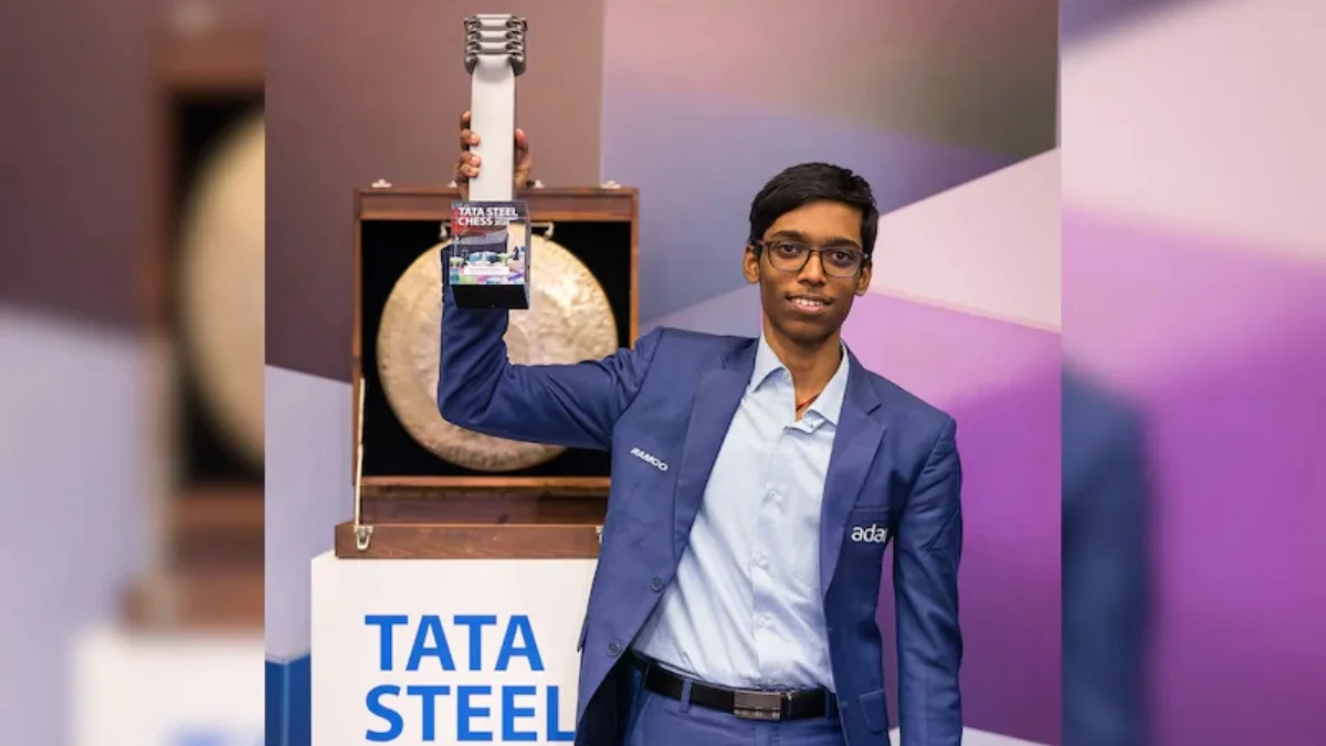 R Praggnanandhaa, Tata Steel Masters, Gukesh, Arjun Erigaisi, Vincent Keymer, chess, Indian chess, Grandmaster, tiebreaker, chess tournament, Chennai, world champion, blitz games, chess victory, young players, chess career, sportsmanship, chess history, chess competition, 2025 chess
