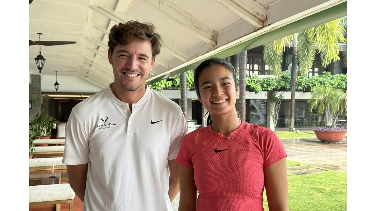 Rafael Nadal congratulates academy students Alexandra Eala : After She Becomes The First Women From Philippines To Defeat A Top-10 Opponent
