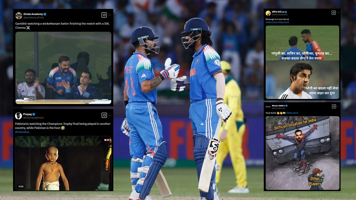 "Badla Poora Hua..."- Fans React After India Takes World Cup Revenge From Australia In Champions Trophy Semi-Final