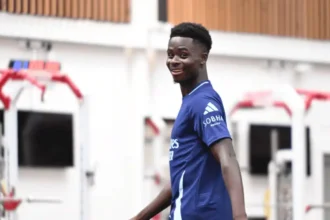Bukayo Saka Back In Arsenal Training Ground: Arteta Hopeful Of Salvaging The Season
