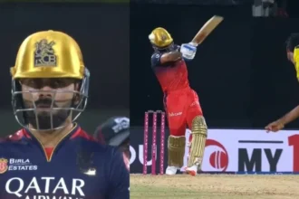 `CSK vs RCB, IPL 2025: Virat Kohli Made A Stunning Comeback With Six And Four After Helmet Blow