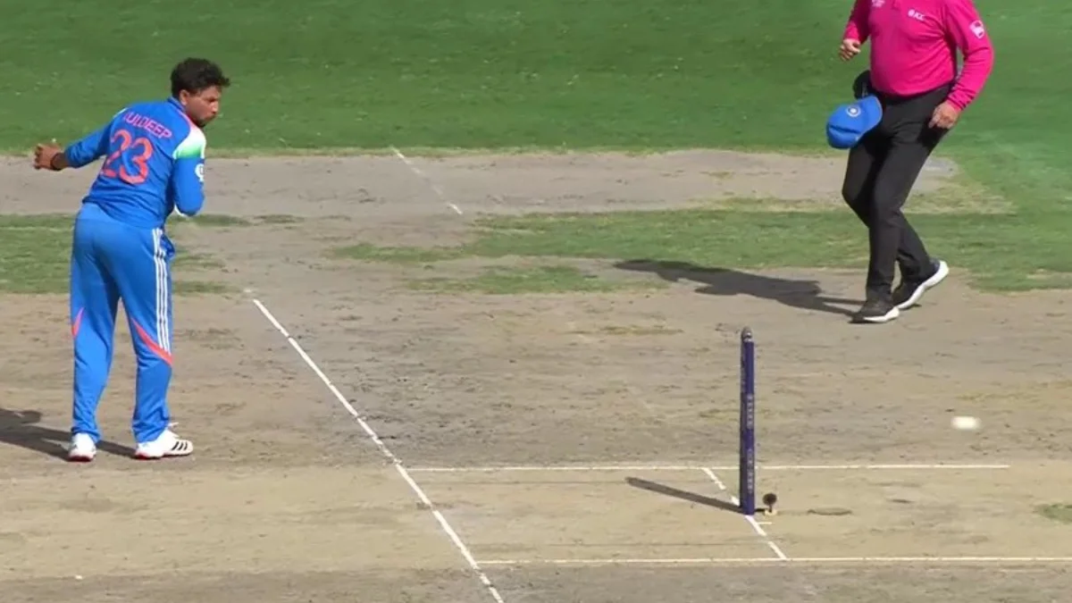 ICC Champions Trophy 2025 Final: Kuldeep Yadav Turns The Tide With Twin Breakthroughs Against NZ