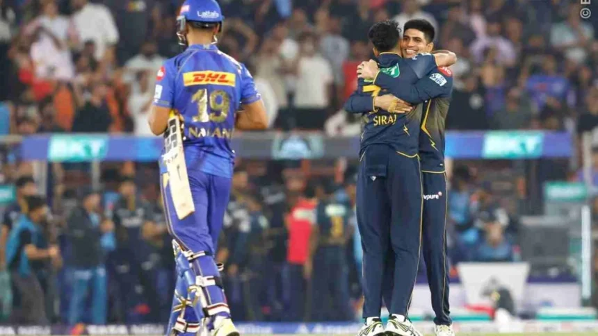 IPL 2025: Gujarat Titans Defeat Mumbai Indians