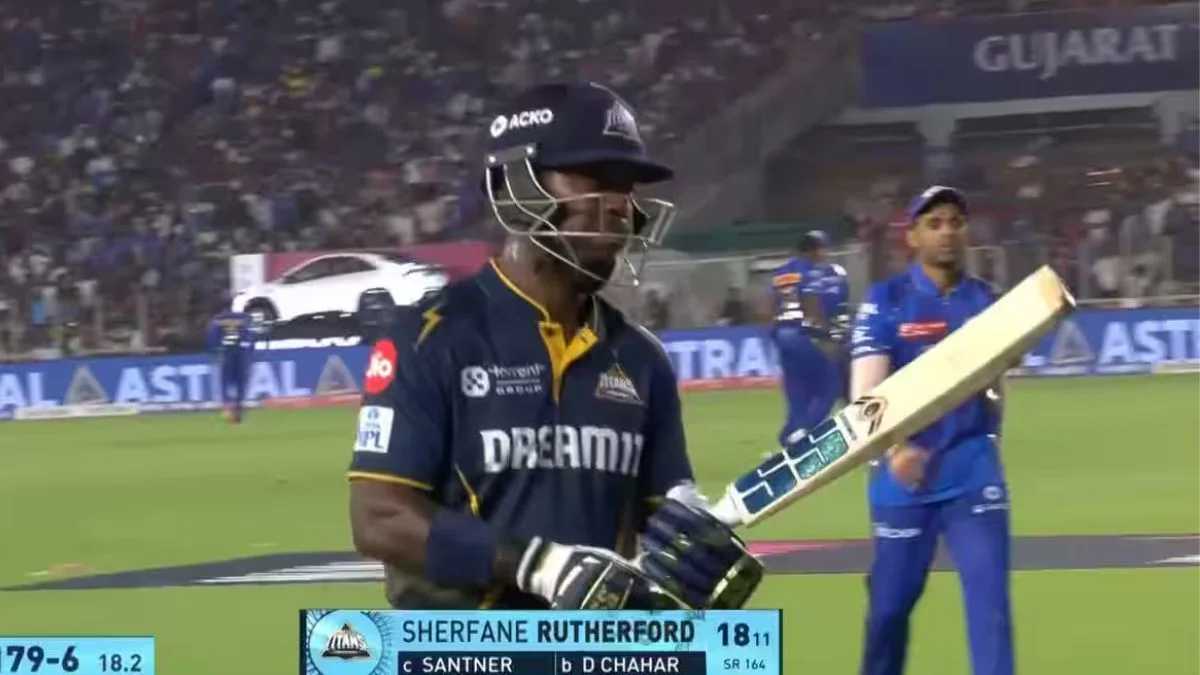 Ashish Nehra Shocking Reaction On Sherfane Rutherford's Dismissal
