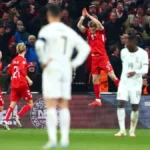 UEFA Nations League 2024-25 Portugal Vs Denmark: Hojlund hits the Siuu celebration against Cristiano Ronaldo