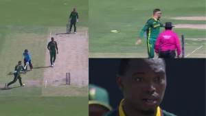SA Vs ENG CT 2025 - Aiden Markram Loses Cool At Lungi Ngidi For Missed Run-Out Chance