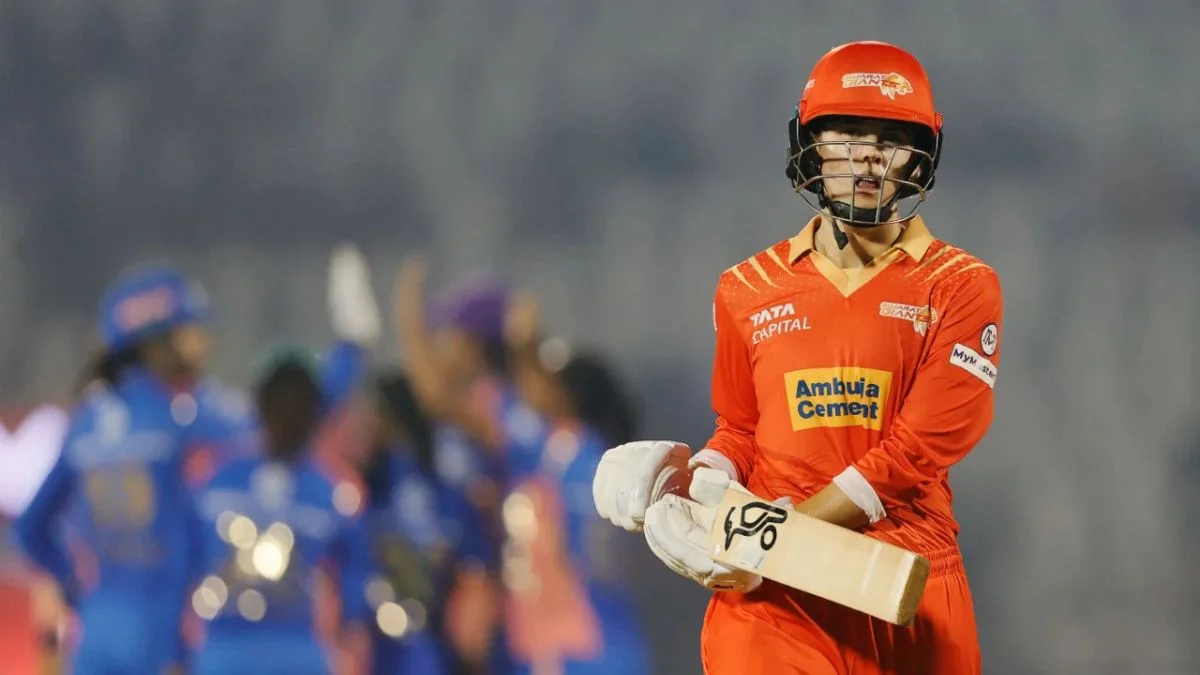 WPL 2025 MI vs GG: 47 Run Victory Leads MI To Face DC In Finals (Credits- ESPN)