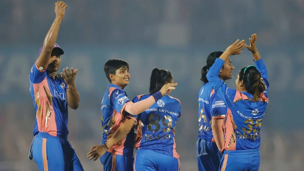 WPL 2025 MI vs GG: 47 Run Victory Leads MI To Face DC In Finals (Credits- ESPN)