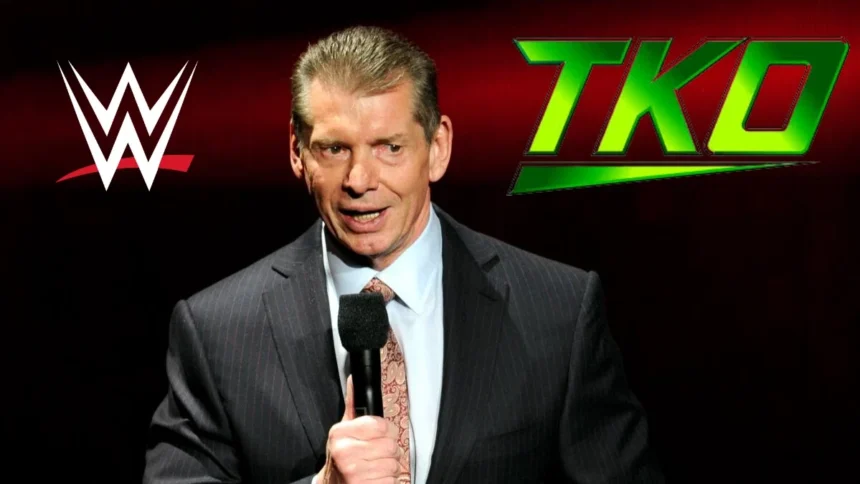 How much is Vince McMahon's stake in WWE after TKO Group acquisition?