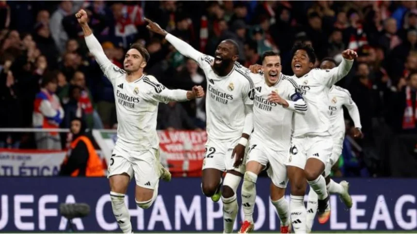 Champions League Real Madrid Defeat Atletico Madrid; Controversy Erupts After VAR Overturned Penalty