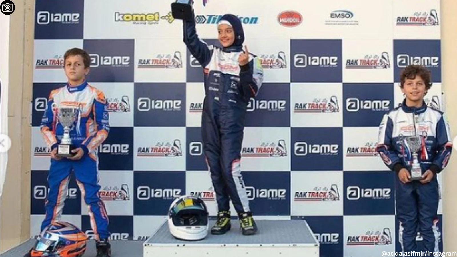 F1 Academy Signs 10-Year-Old Indian Karting Star Atiqa Mir