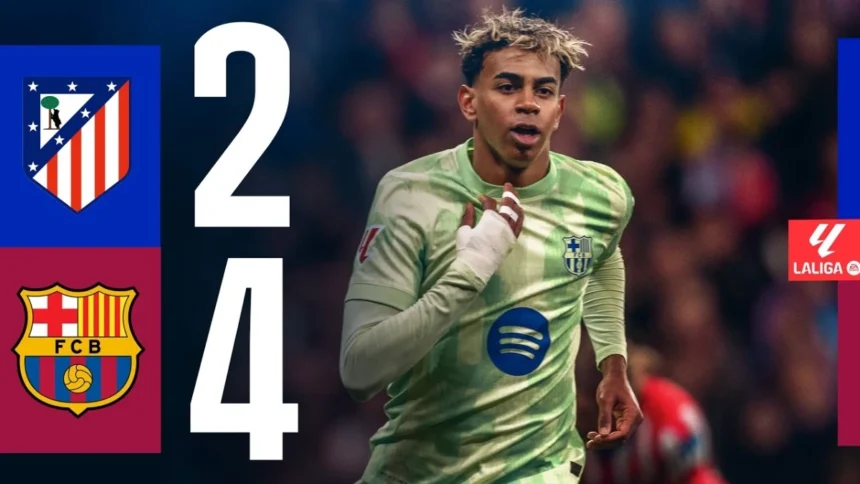 Barcelona Secure A Late Epic Comeback Against Atletico Madrid