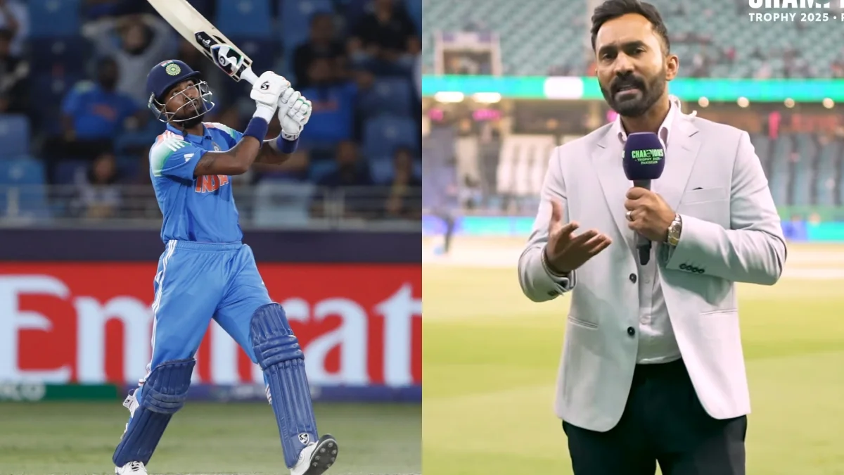 ICC Champions Trophy: Dinesh Karthik Hailed Hardik Pandya For His Heroics Against Australia