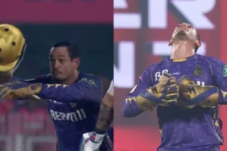 IPL 2025: WATCH - Quinton de Kock’s Once-in-a-Lifetime Catch To Dismiss Riyan Parag