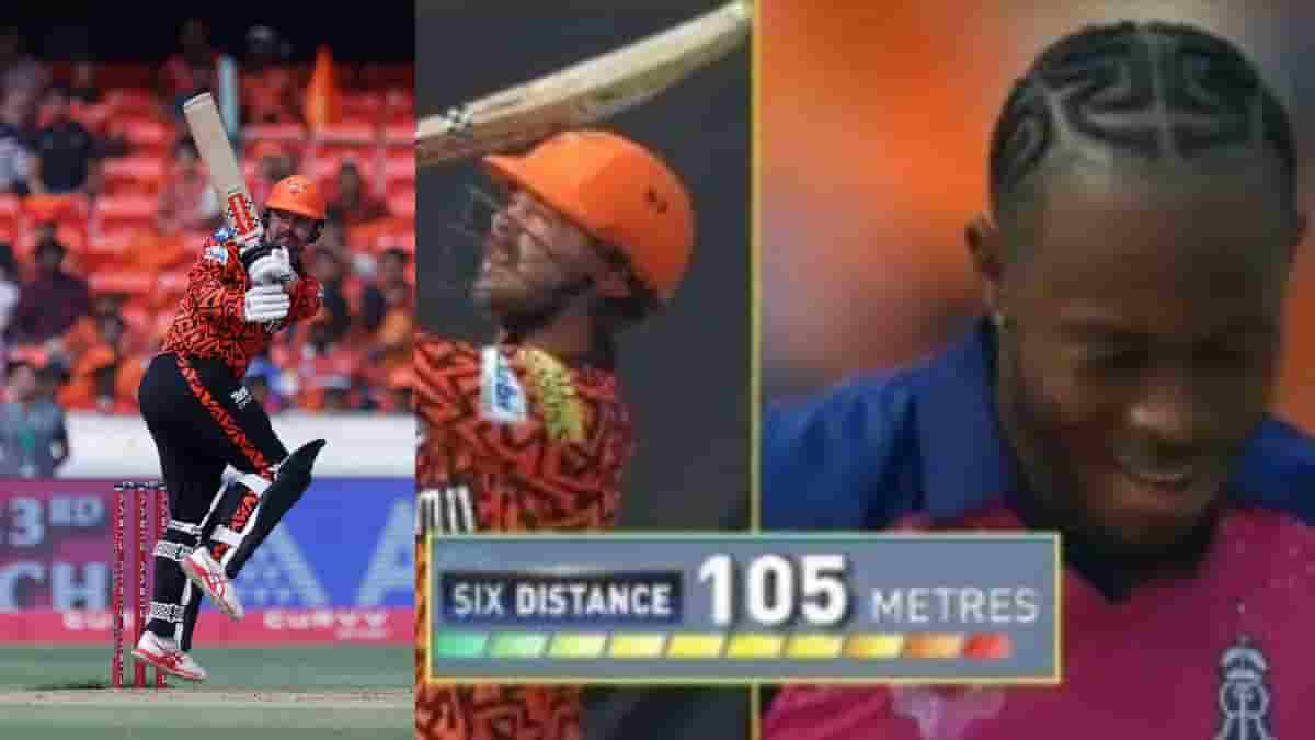 Travis Head Smashed 105m Six And 23 Runs In Jofra Archer's Over