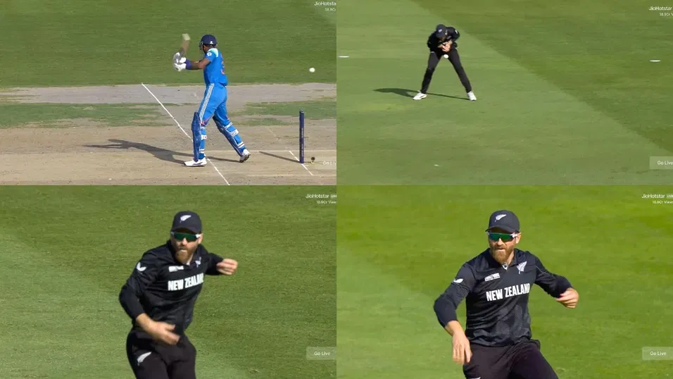 ICC Champions Trophy 2025: Kane Williamson Breaks Into Dance After Hardik Pandya’s Brutal Shot