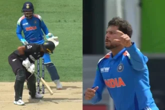 ICC Champions Trophy 2025 Final: Kuldeep Yadav Turns The Tide With Twin Breakthroughs Against NZ