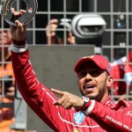 Lewis Hamilton Post First Win For Ferrari At Chinese Grand Prix Sprint