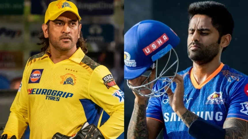 IPL 2025: Suryakumar Yadav Laughs Off MS Dhoni's Threat