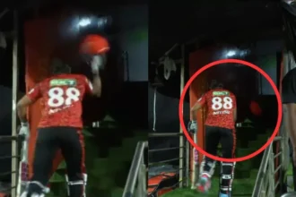 IPL 2025: Watch - Nitish Kumar Reddy’s Furious Helmet Throw After Bishnoi’s Bowled Him Out