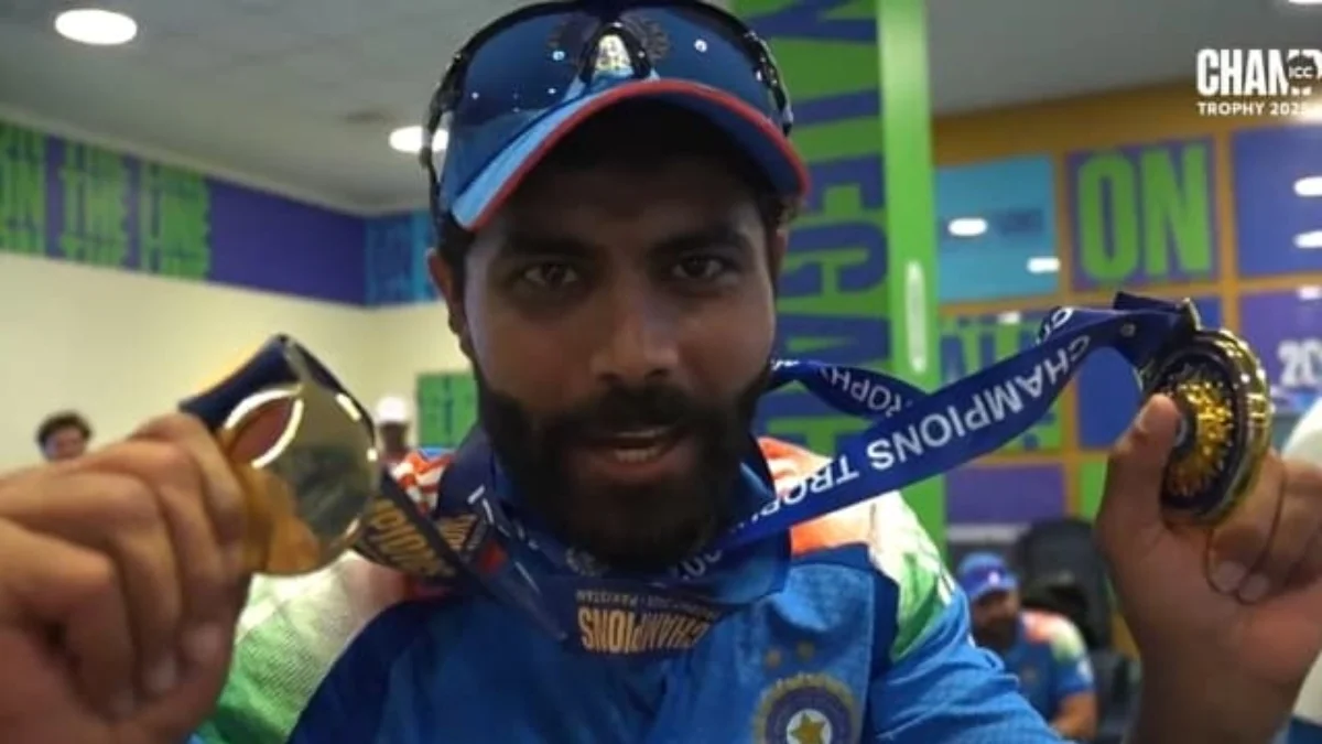 Ravindra Jadeja Wins 'Fielder of the Match' as India Secures 2025 Champions Trophy Title
