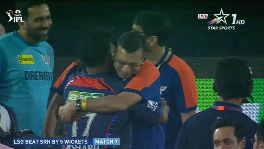 SRH vs LSG, IPL 2025: Rishabh Pant Receives Special Hug From Sanjiv Goenka After LSG Win