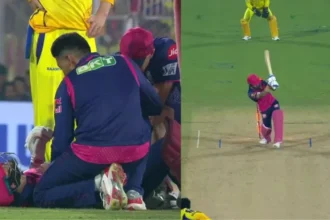 IPL 2025: WATCH - Matheesha Pathirana’s Thunderbolt Injures Riyan Parag, Then Destroys His Stumps