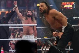 Rare Moment: Roman Reigns Breaks Character With Rollins And Punk At WrestleMania 41