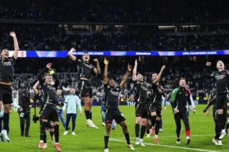 Arsenal Pass The Bernabeu Test: Rout Real Madrid Enroute Champions League Semi Final