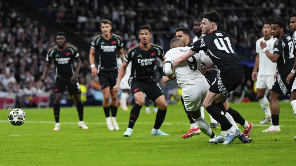 Arsenal Pass The Bernabeu Test: Rout Real Madrid Enroute Champions League Semi Final