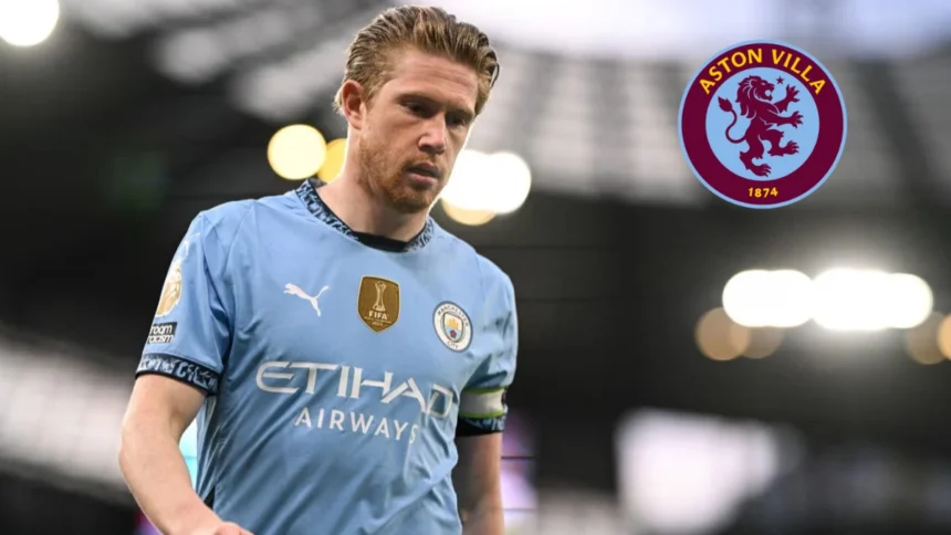 Aston Villa Hold Internal Talks Over Kevin De Bruyne Potential Transfer