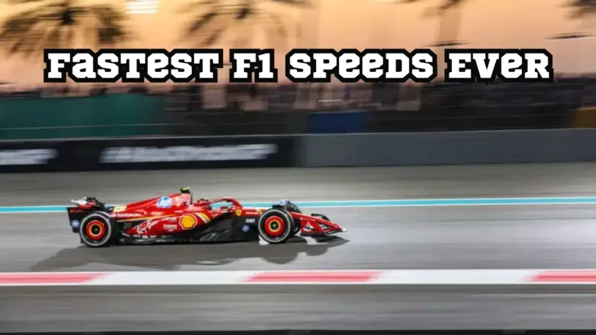 Lightning McQueen In Real Life: 4 Fastest F1 Speeds Ever Recorded