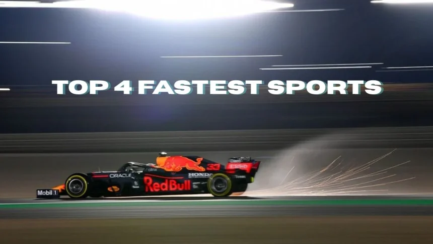 Comparing Speeds: World's Top 4 Fastest Sports