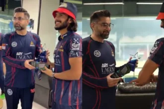 PSL 2025: WATCH - Hasan Ali Gets Hair Trimmer From Karachi Kings