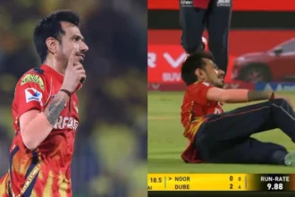 IPL 2025 - Watch: Yuzvendra Chahal Celebrates Hat-Trick vs CSK With Iconic Pose