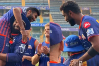 IPL 2025: Kieron Pollard Lifts Jasprit Bumrah, Fans Caution 'Handle with Care'
