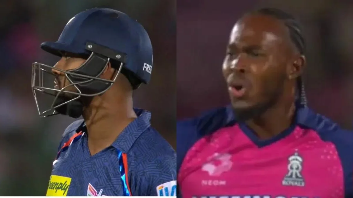 IPL 2025: ‘Who’s That?’ - Jofra Archer’s Angry Outburst At Dubey Caught On Camera