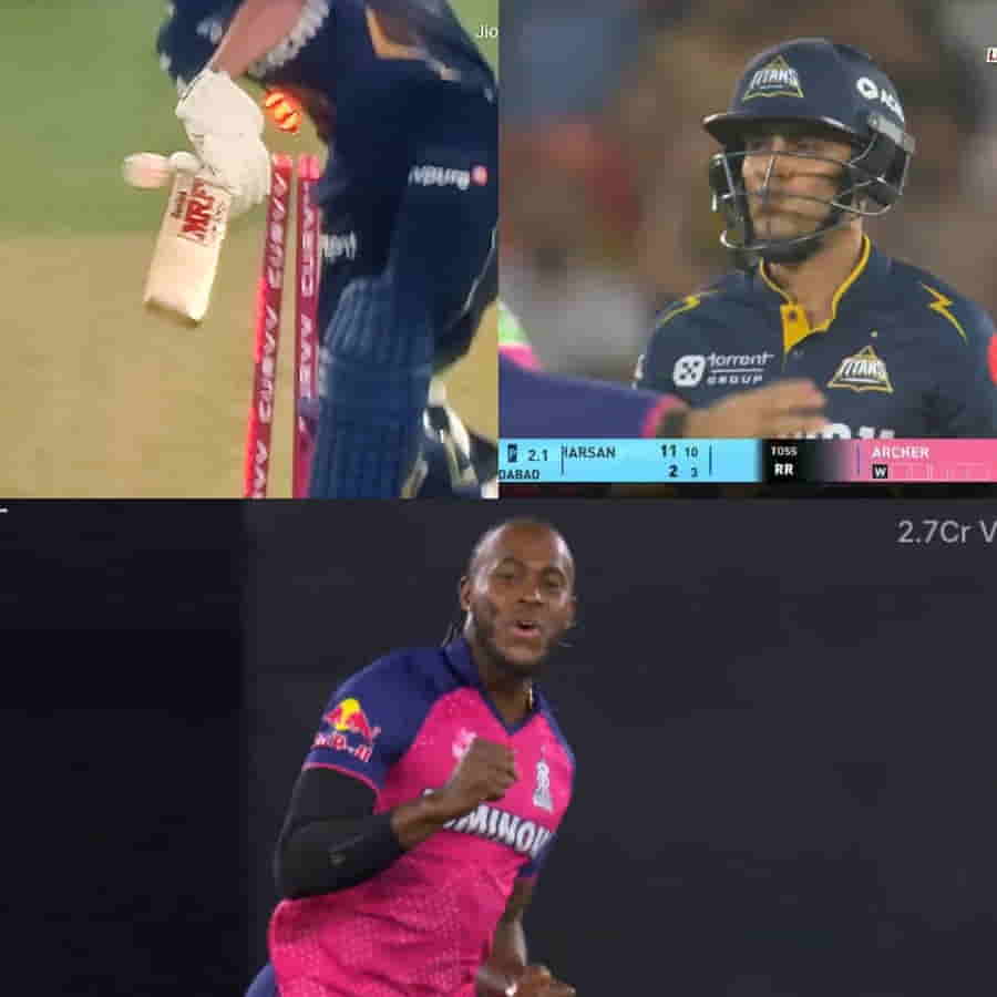 Watch: Jofra Archer Dismisses Shubman Gill with a Stunning 147.7 km/h Yorker