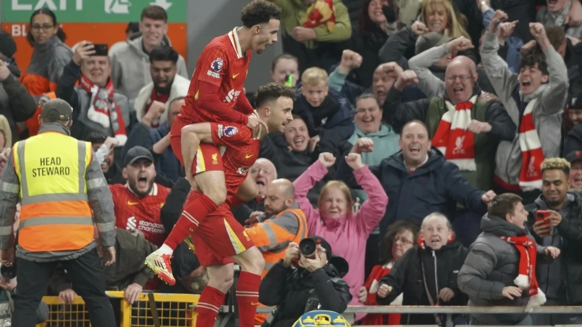Liverpool Inch Closer To The Premier League Title: Jota Scores Against Everton